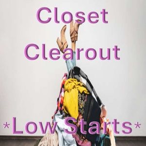 Closet Clearout Items